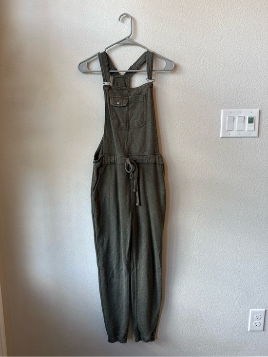 Wallflower Pants - Olive Green Overalls Sweat Jumpsuit